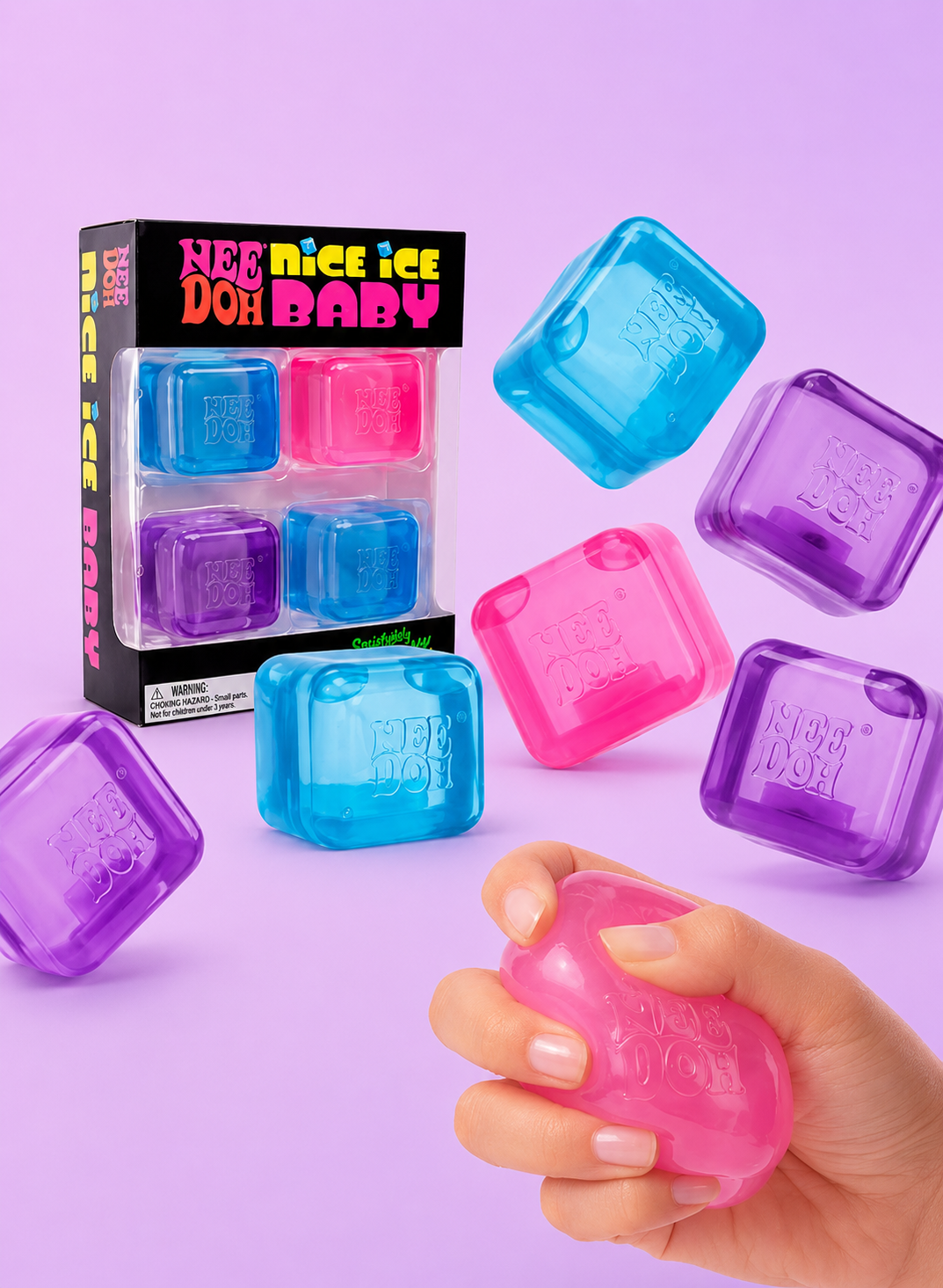 Crystal Ice Cube Squishy
